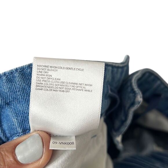 Uniqlo Denim Cotton Relaxed Fit Straight Leg Cargo Jeans Blue Size XS - Picture 4 of 6